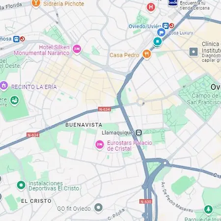 빌라 Manzanos Oviedo, Zona Campo Futbol A 10minutos Centro